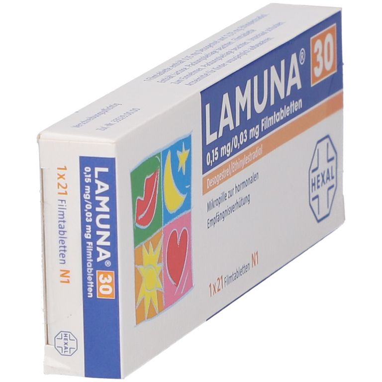 LAMUNA® 30 1x21 St mit dem ERezept kaufen Shop Apotheke