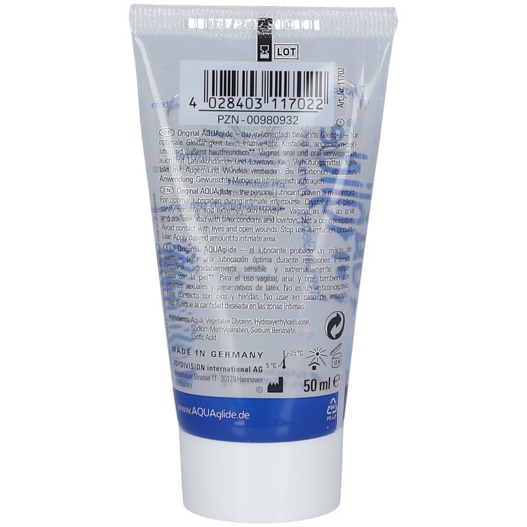 AQUAglide® Gel 50 ml - Shop Apotheke