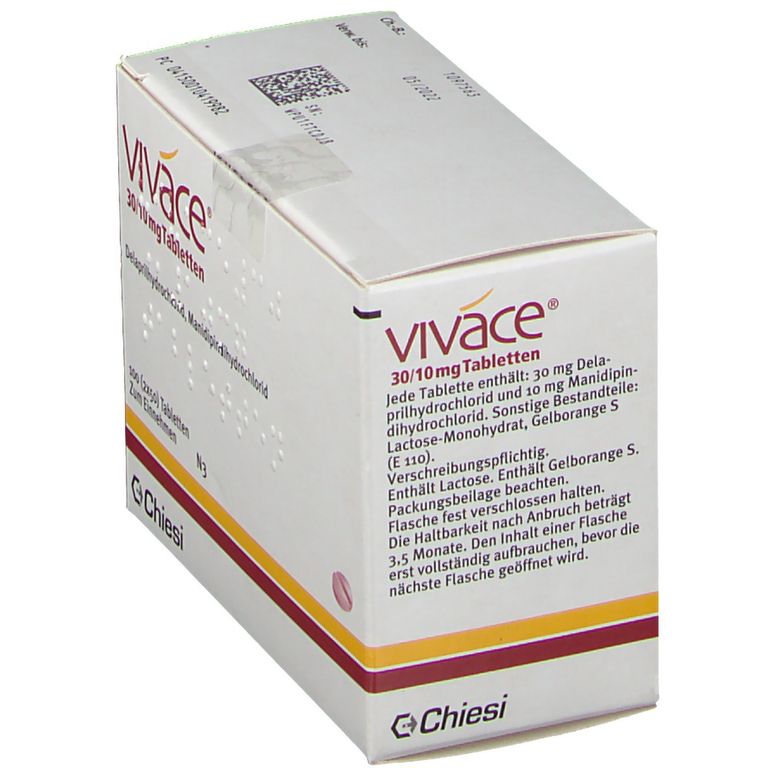 VIVACE® 30/10 mg 100 St mit dem ERezept kaufen Shop Apotheke