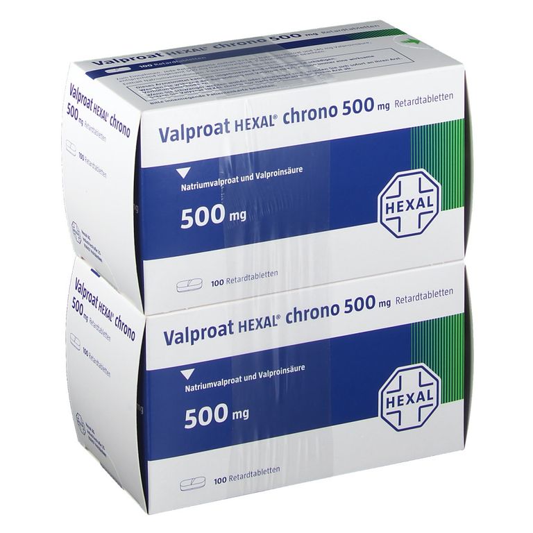 Valproat HEXAL® chrono 500 mg 2x100 St mit dem E-Rezept kaufen - Shop ...
