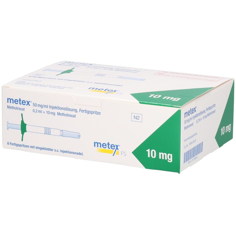metex® FS 10 mg 6 St mit dem E-Rezept kaufen - Shop Apotheke
