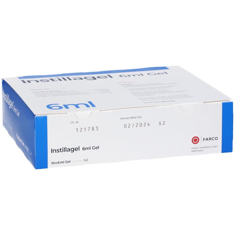 INSTILLAGEL 6 Ml – Gleitgel Für Medizinische Anwendungen