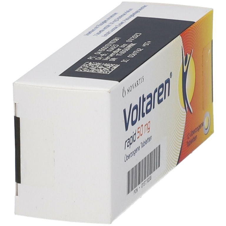 Voltaren Rapid 50 Mg 12 St Mit Dem E-Rezept Kaufen - Shop Apotheke