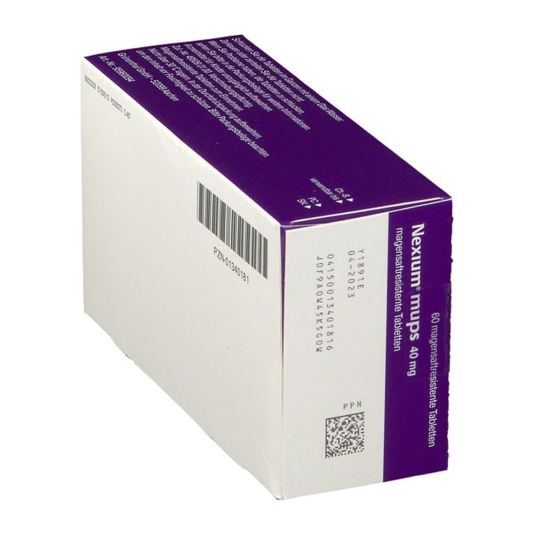 Nexium® Mups 40 Mg 60 St Mit Dem E-Rezept Kaufen - Shop Apotheke