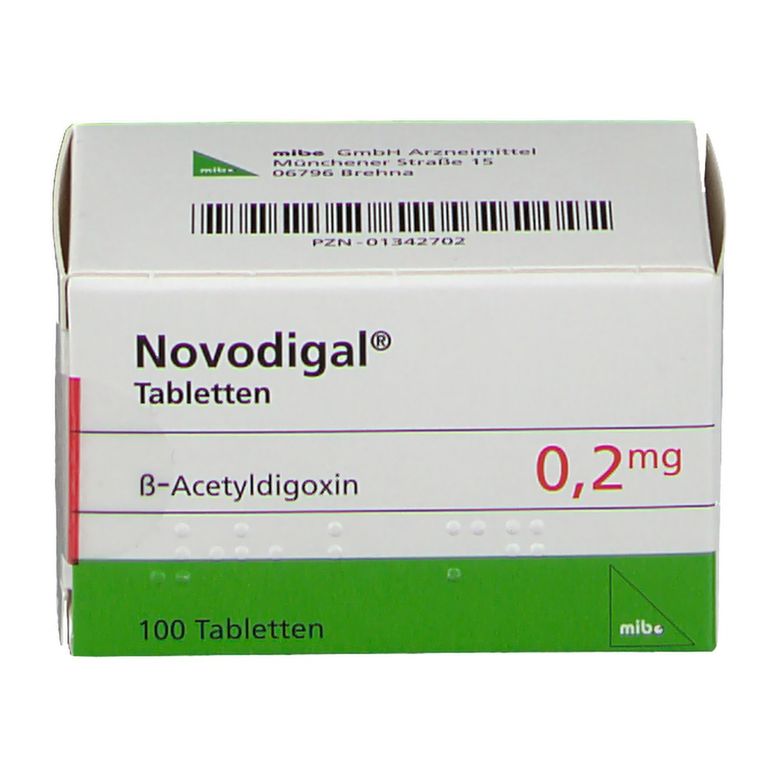 Novodigal® 0,2 mg 100 St mit dem E-Rezept kaufen - Shop Apotheke