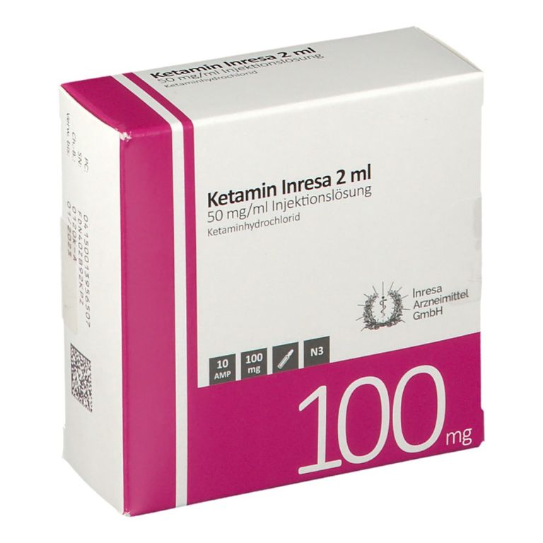 Ketamin Inresa 2 ml 10 St mit dem E-Rezept kaufen - Shop Apotheke