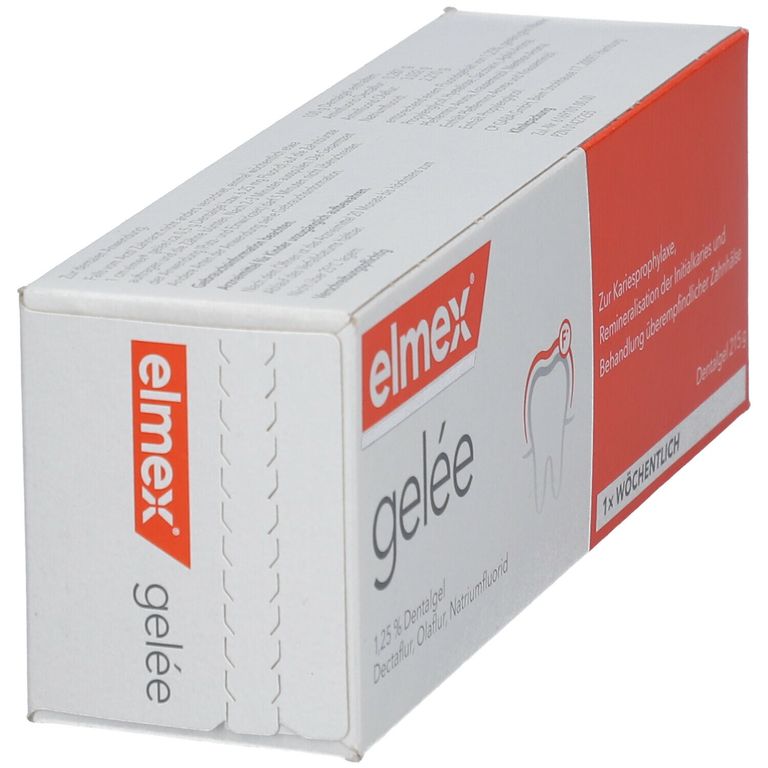 elmex gelée Fluoridhaltiges Dentalgel 215 g mit dem ERezept kaufen Shop Apotheke