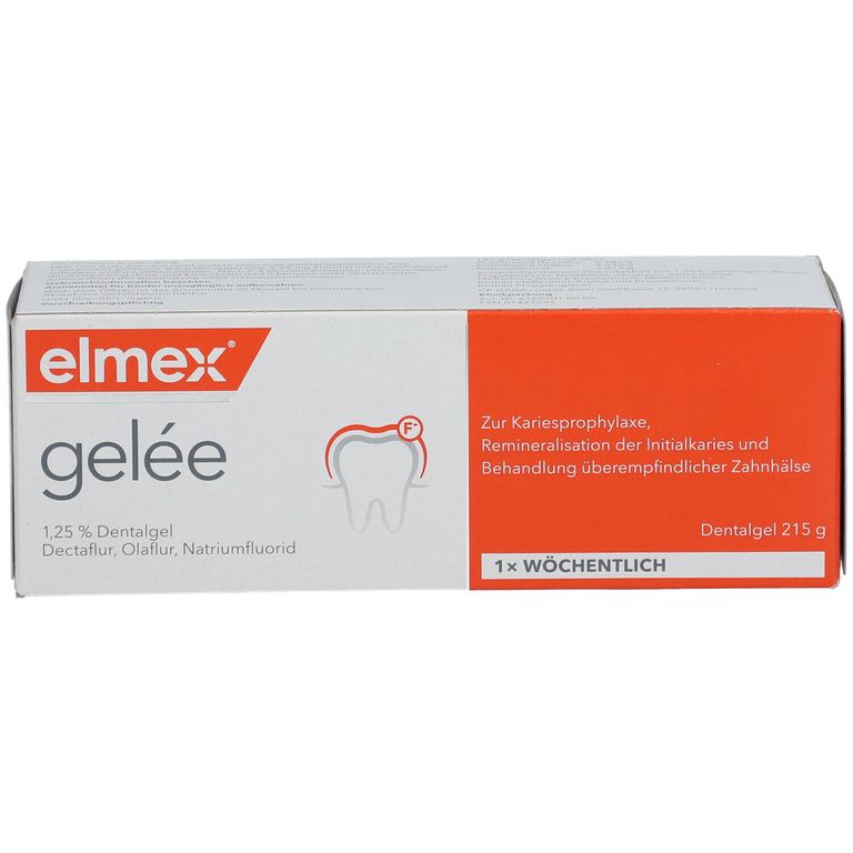 elmex gelée Fluoridhaltiges Dentalgel 215 g mit dem ERezept kaufen Shop Apotheke