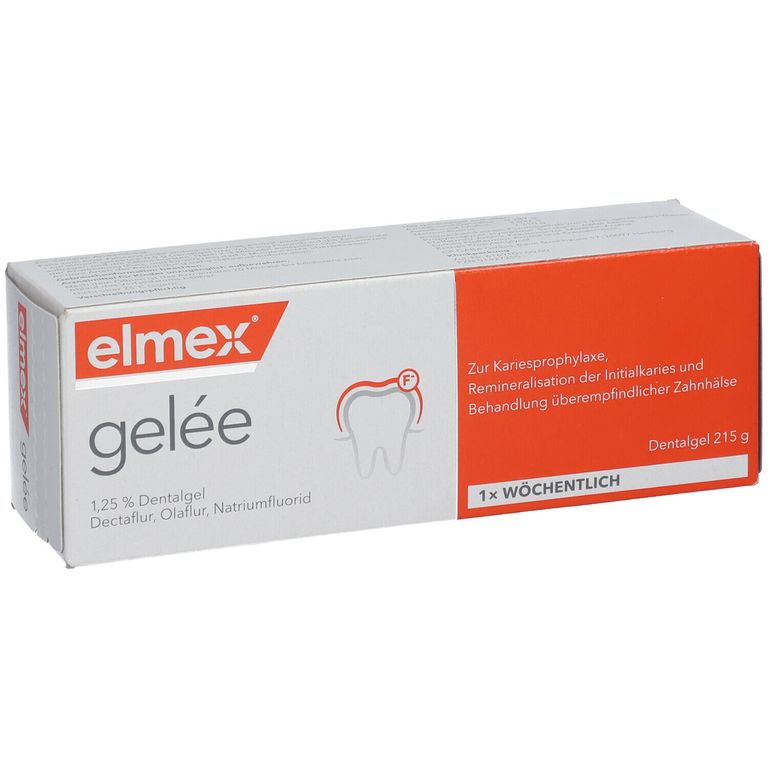 elmex gelée Fluoridhaltiges Dentalgel 215 g mit dem ERezept kaufen