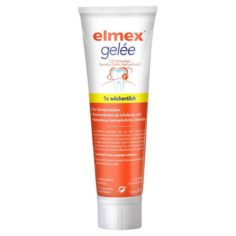 elmex gelée Fluoridhaltiges Dentalgel 215 g mit dem ERezept kaufen