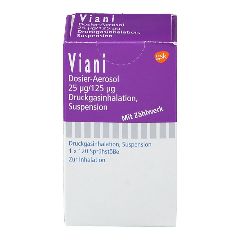 Viani® 25 µg/125 µg 120 St mit dem ERezept kaufen Shop Apotheke