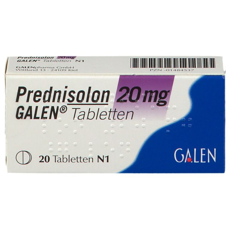 Prednisolon 20 mg GALEN® 20 St mit dem E-Rezept kaufen - Shop Apotheke