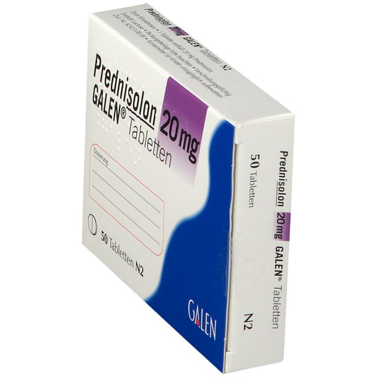 Prednisolon 20 mg GALEN® 50 St mit dem E-Rezept kaufen - Shop Apotheke