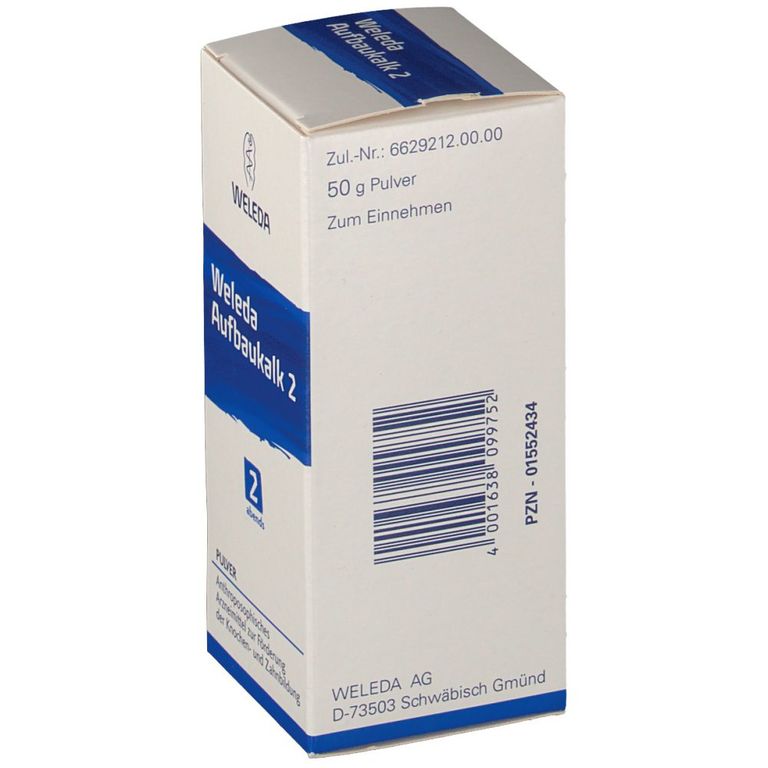 Weleda Aufbaukalk 2 50 g - Shop Apotheke