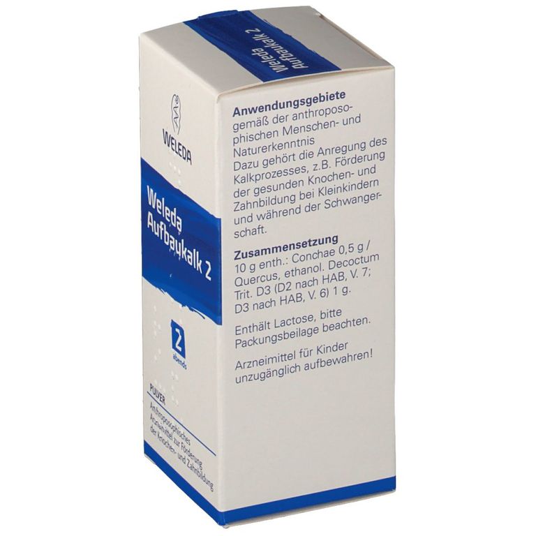 Weleda Aufbaukalk 2 50 g - Shop Apotheke