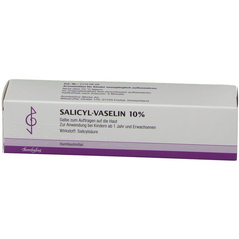 Bombastus Salicyl-Vaselin 10% 100 ml - Shop Apotheke