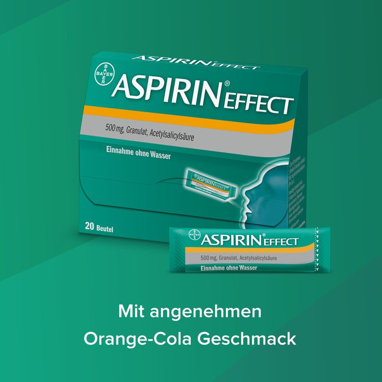 ASPIRIN® Effect Granulat 20 St Shop Apotheke