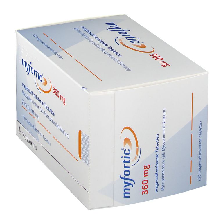 Myfortic® 360 Mg 100 St Mit Dem E Rezept Kaufen Shop Apotheke