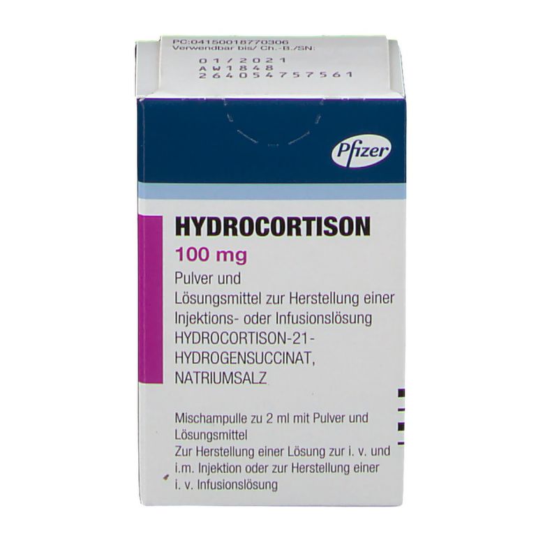 Hydrocortison 100 Amp. 1x2 ml mit dem ERezept kaufen Shop Apotheke