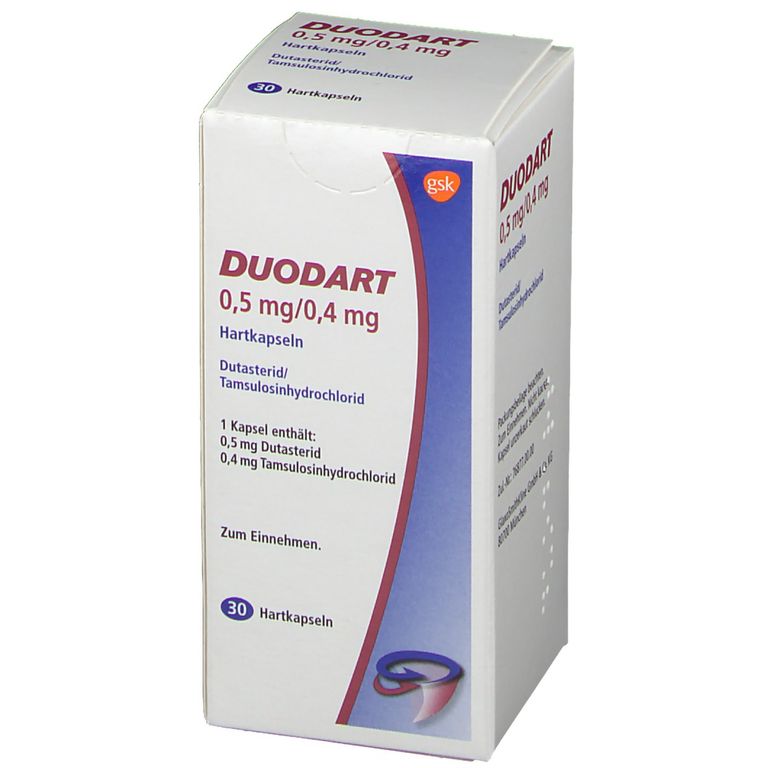 Duodart 05 Mg04 Mg 30 St Mit Dem E Rezept Kaufen Shop Apotheke