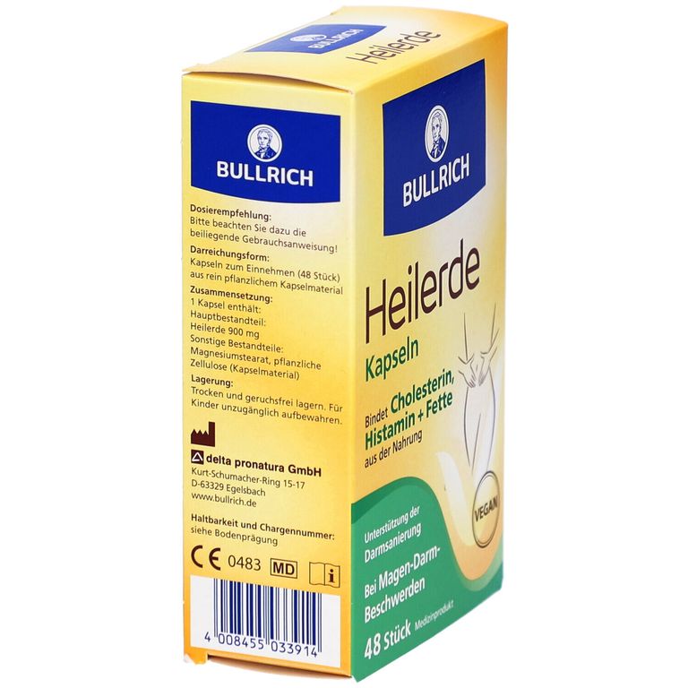 Bullrich Heilerde Kapseln 48 St - Shop Apotheke