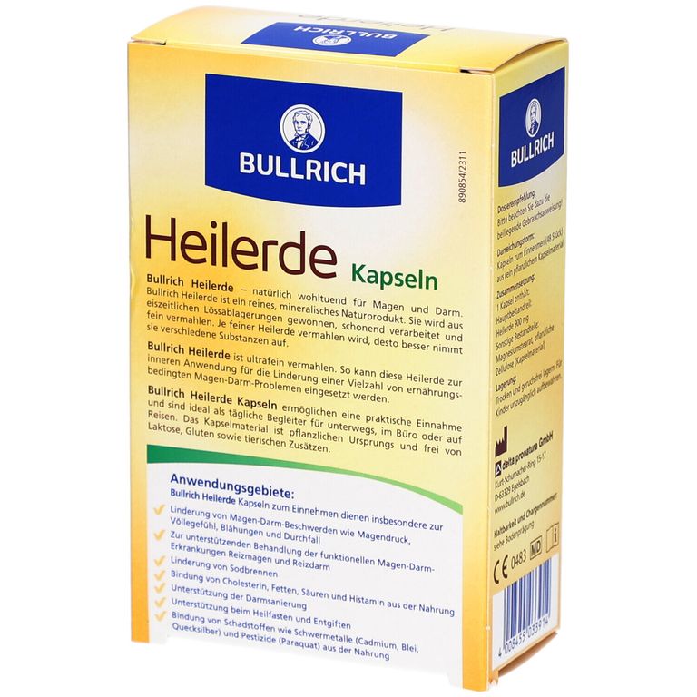 Bullrich Heilerde Kapseln 48 St - Shop Apotheke
