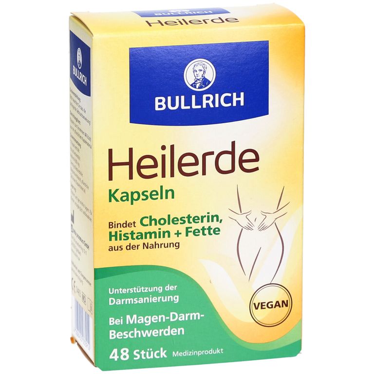 Bullrich Heilerde Kapseln 48 St - Shop Apotheke