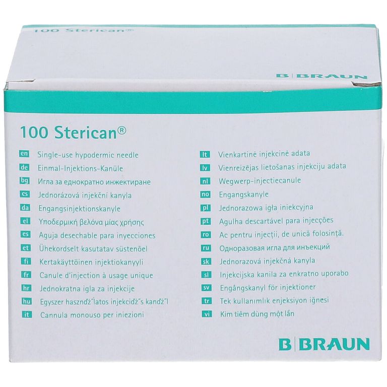 Sterican® Insulinkanüle G26 X 1/2 Zoll 0,45 X 12 Mm Braun 100 St - Shop ...