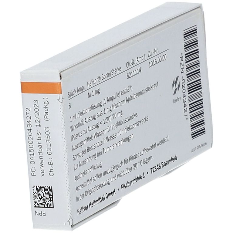 Helixor® M 1 Mg 8 St - Shop Apotheke