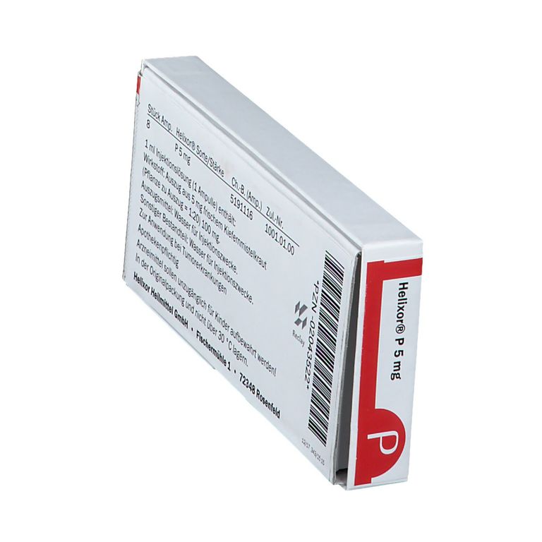 Helixor® P 5 Mg 8 St - Shop Apotheke