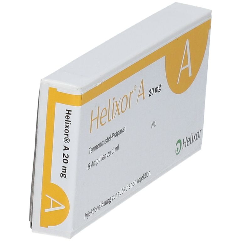 Helixor® A 20 Mg 8 St - Shop Apotheke