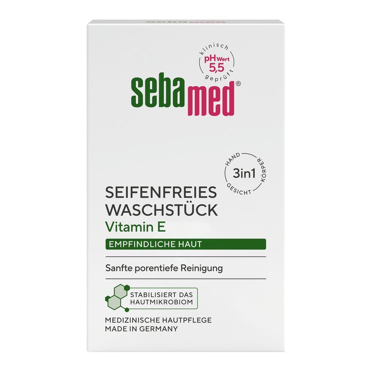 SEBAMED SEIFENFREIES WASCHSTUECK, 50 G, PZN 4450473 - Rats-Apotheke