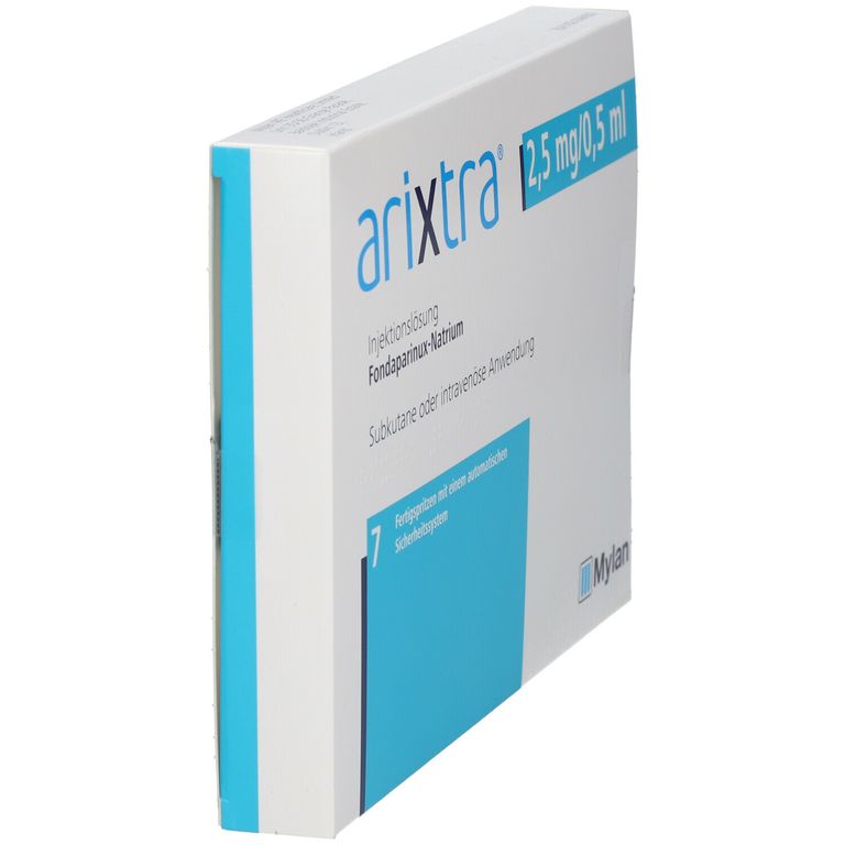 arixtra® 2,5 mg/0,5 ml 7x0,5 ml mit dem E-Rezept kaufen - Shop Apotheke
