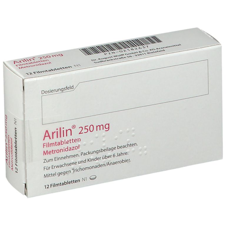 Arilin® 250 mg 12 St mit dem ERezept kaufen Shop Apotheke