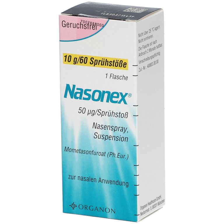 NASONEX® 50 µg/Sprühstoß 10 g mit dem ERezept kaufen Shop Apotheke