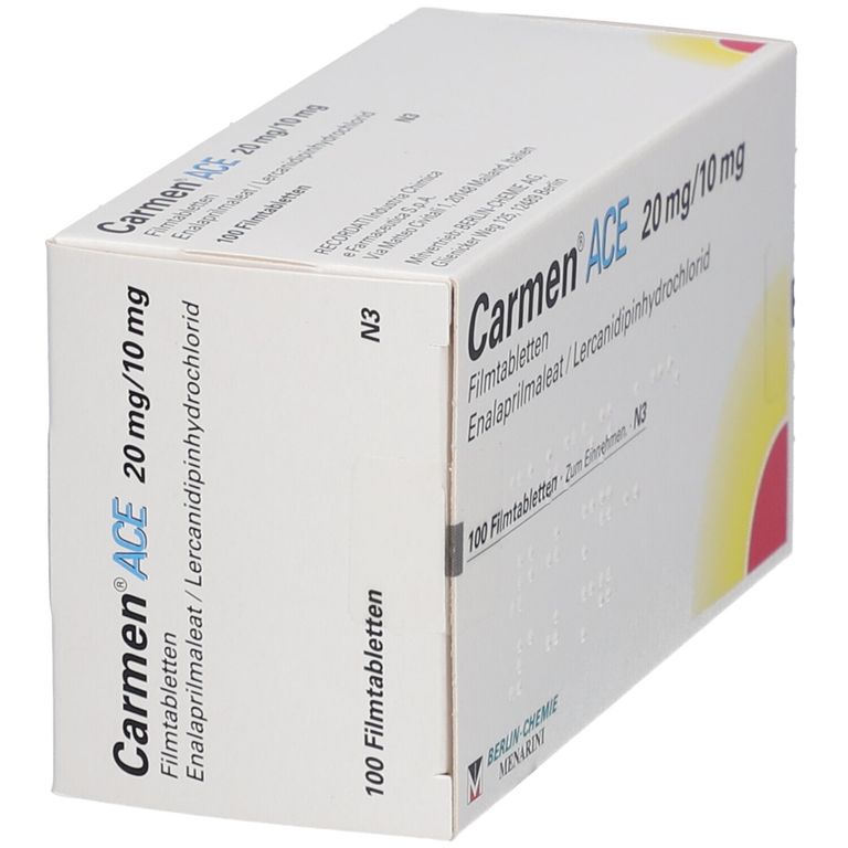 Carmenden Injection Carmen® ACE 20 mg/10 mg 100 St mit dem E-Rezept kaufen – Shop Apotheke