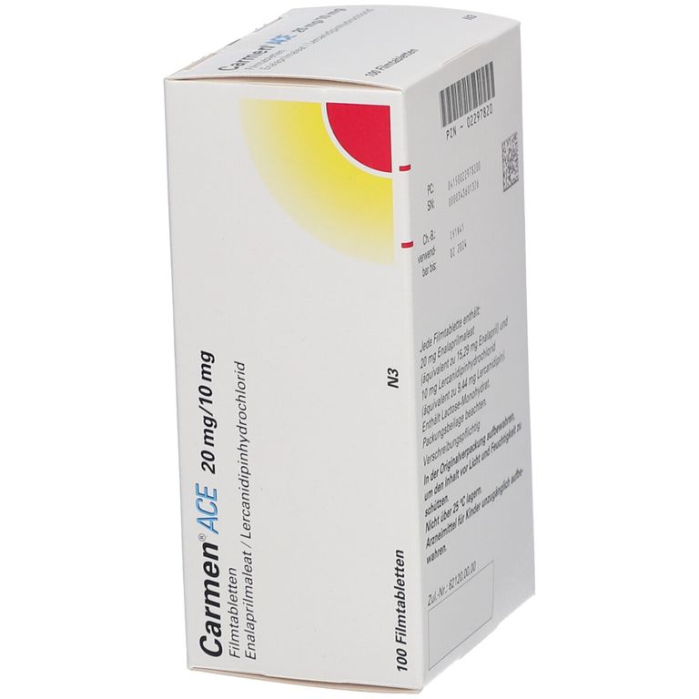 Carmenden Injection Carmen® ACE 20 mg/10 mg 100 St mit dem E-Rezept kaufen – Shop Apotheke