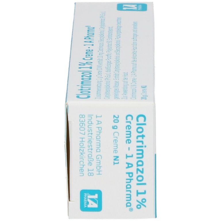 AnzeigeClotrimazol 1% Creme Bei Pilzerkrankungen 50 G