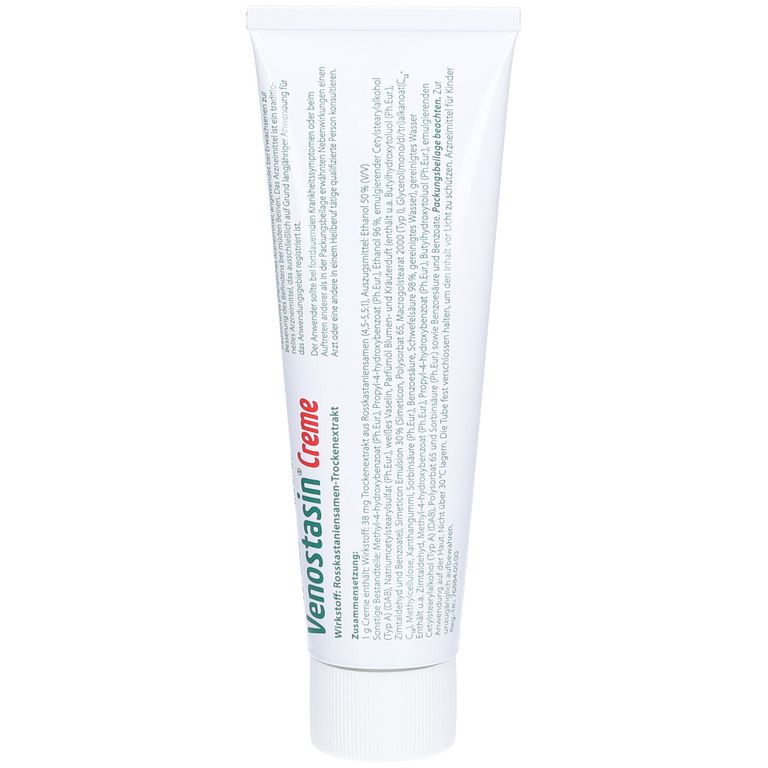 VENOSTASIN Creme 50 G – Mit Rosskastanien-Extrakt Bei Müden Beinen & Venenbeschwerden, Freiverkäuflich
