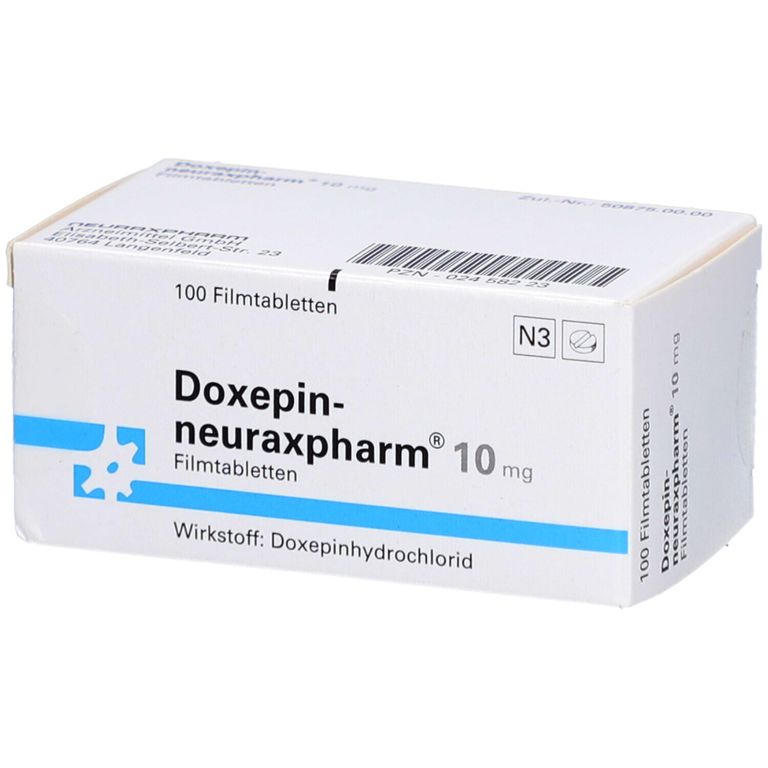 Doxepin-neuraxpharm® 10 mg 100 St mit dem E-Rezept kaufen - Shop Apotheke
