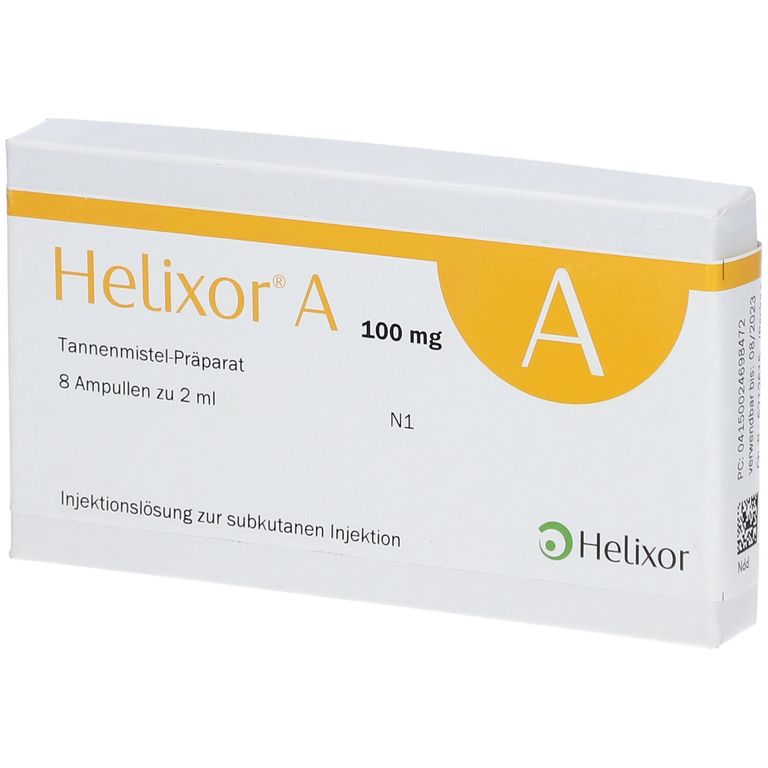 Helixor® A 100 Mg 8 St - Shop Apotheke