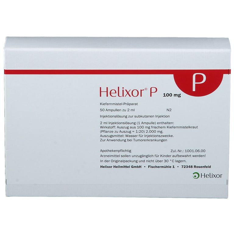 Helixor® P 100 Mg 50 St - Shop Apotheke