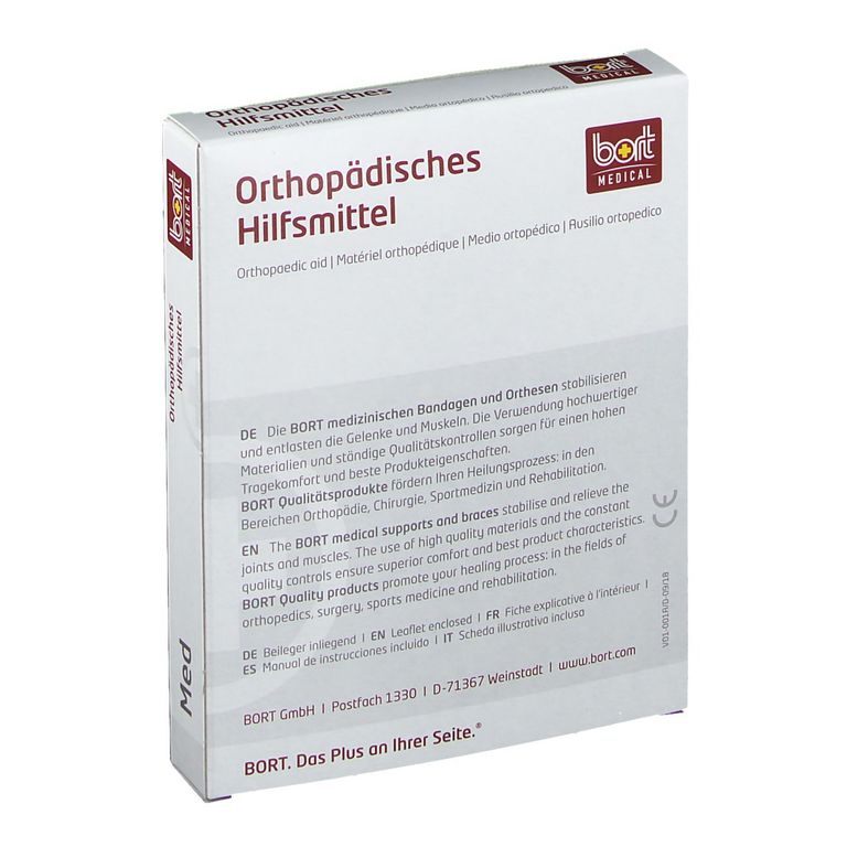 BORT Metatarsal Bandage Mit Pelotte | 21cm | 2 Stück Set | Für Fußunterstützung