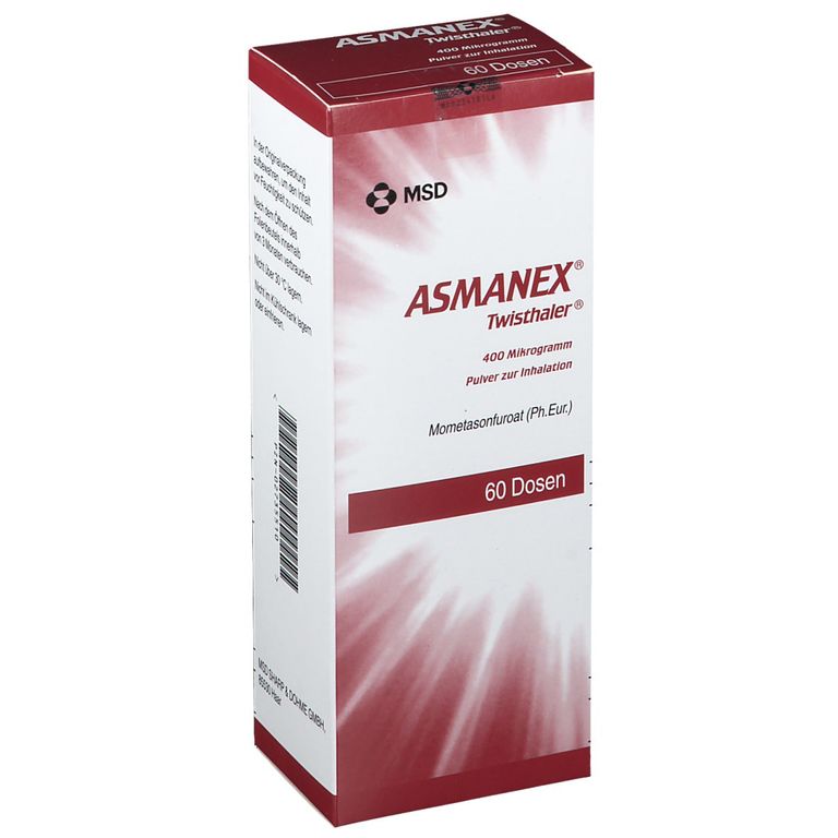 ASMANEX® Twisthaler® 400 µg 1 St mit dem E-Rezept kaufen - Shop Apotheke