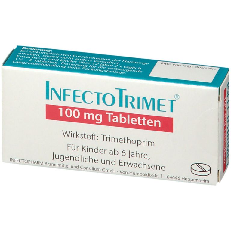 InfectoTrimet® 100 mg 10 St mit dem E-Rezept kaufen - Shop Apotheke