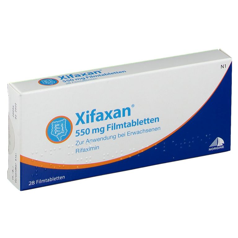 Xifaxan® 550 mg 28 St mit dem ERezept kaufen Shop Apotheke