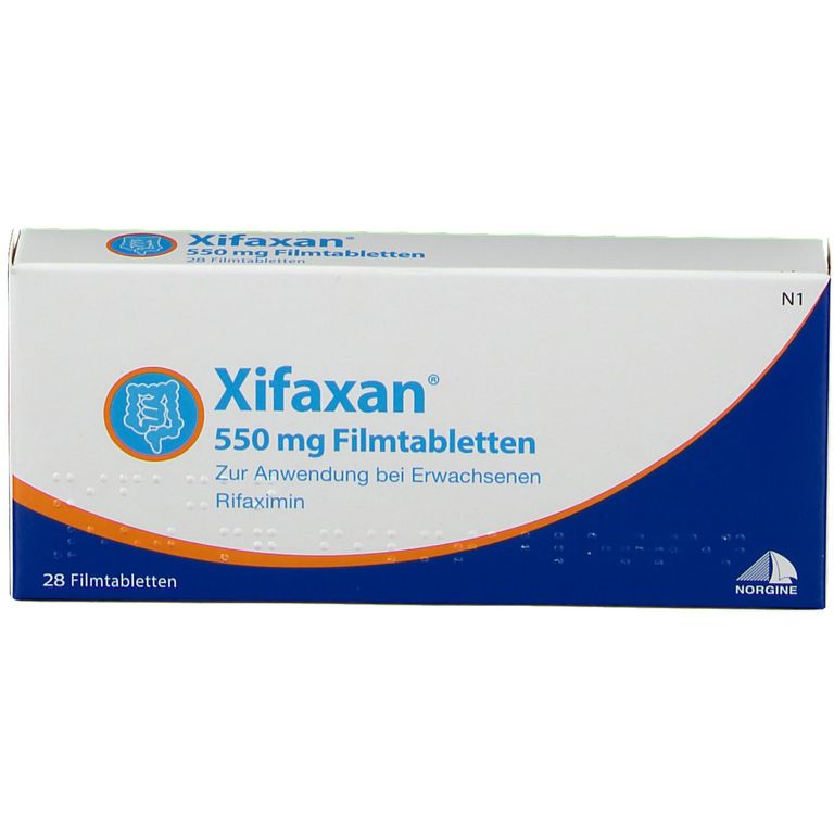 Xifaxan® 550 mg 28 St mit dem ERezept kaufen Shop Apotheke