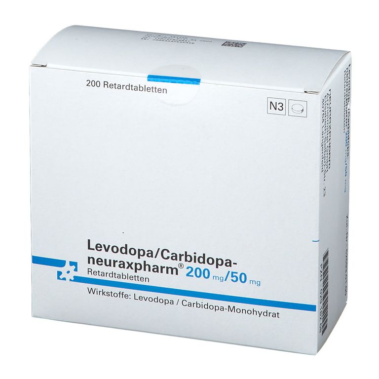 Levodopacarbidopa Neuraxpharm® 200 Mg50 Mg 200 St Mit Dem E Rezept