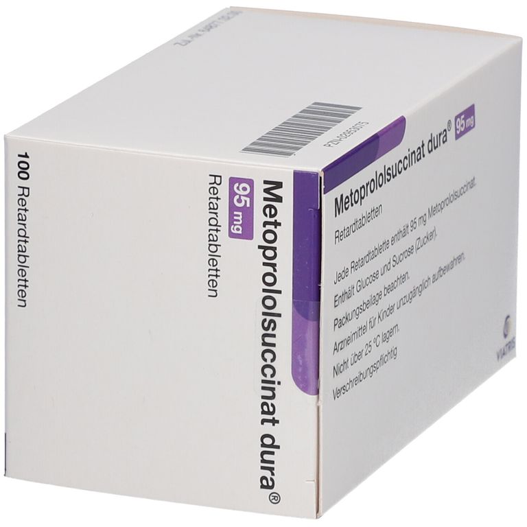 Metoprololsuccinat dura® 95 mg 100 St mit dem E-Rezept kaufen - Shop ...