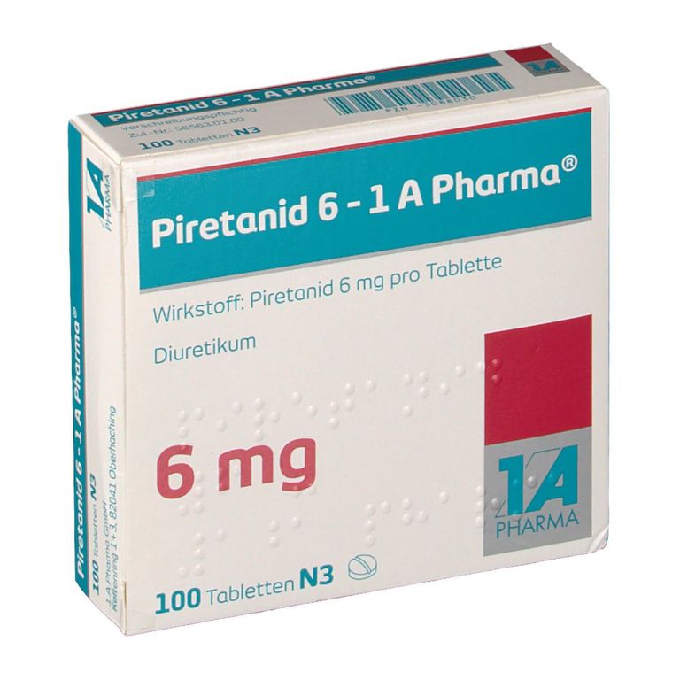Piretanid 6 - 1 A Pharma® 100 St mit dem E-Rezept kaufen - Shop Apotheke